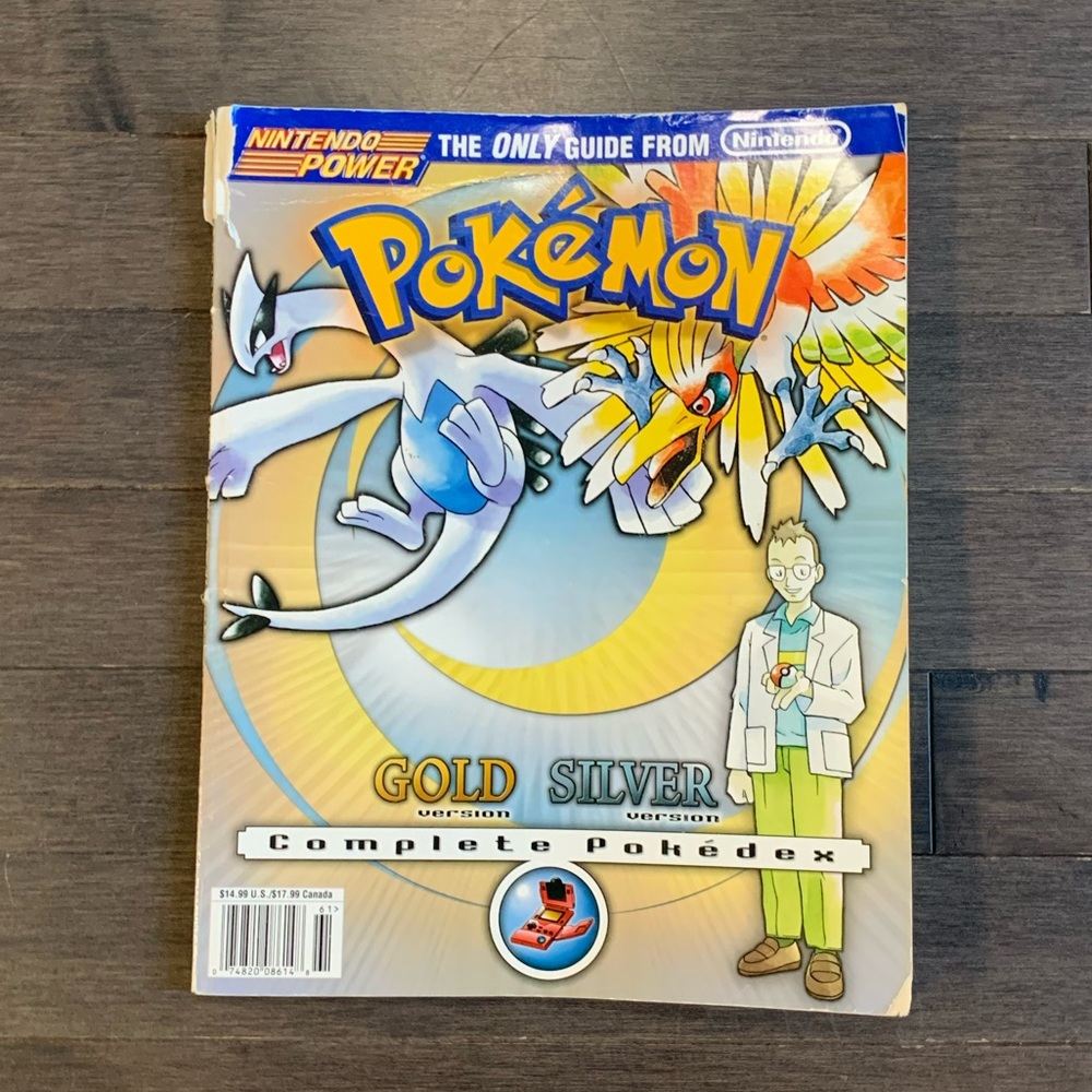 Nintendo Power Gold and Silver Pokedex